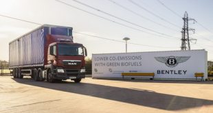 Bentley Motors is celebrating the first anniversary of its breakthrough logistics project