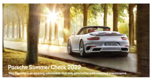 Porsche Summer Check 2022 campaign