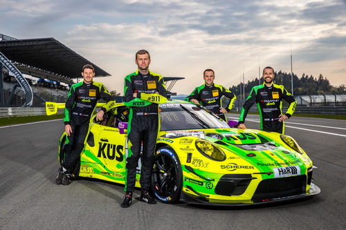 Porsche aims to defend its title in the Eifel with the 911 GT3 R 
