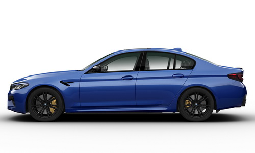 BMW M5 Competition in M Marina Bay Blue
