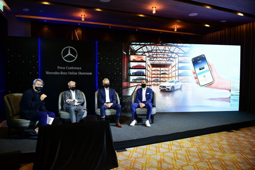 Press Conference - Mercedes-Benz Online Showroom
