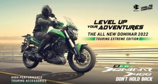 Bajaj Dominar 400 - Touring Extreme Edition - Level up your adventure