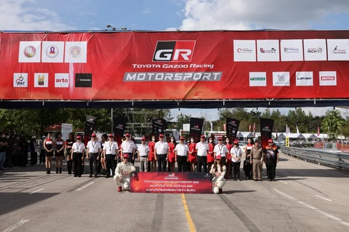 Toyota Gazoo Racing Motorsport 2022 at 700th Anniversary Chiangmai Stadium