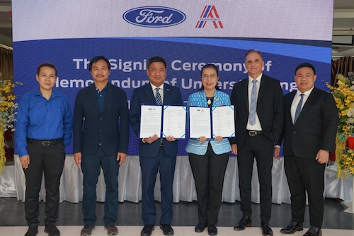 Ford Thailand MOU Signing with Sattahip Technical College