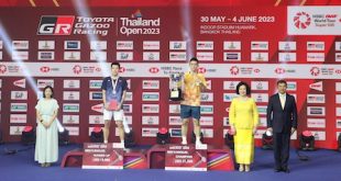 TOYOTA GAZOO Racing Thailand Open 2023” World Tour Super 500