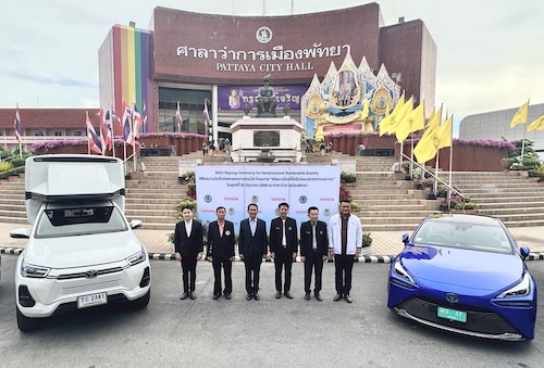 TOYOTA x PATTAYA MOU Signing Ceremony for Decarbonized Sustainable Society