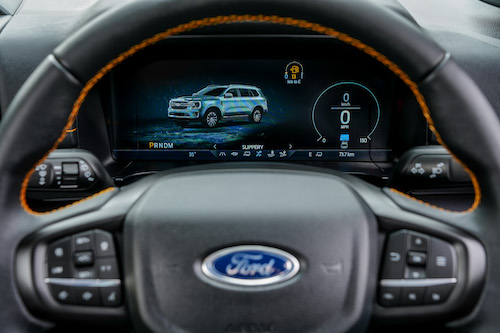 Ford Everest Slippery Mode