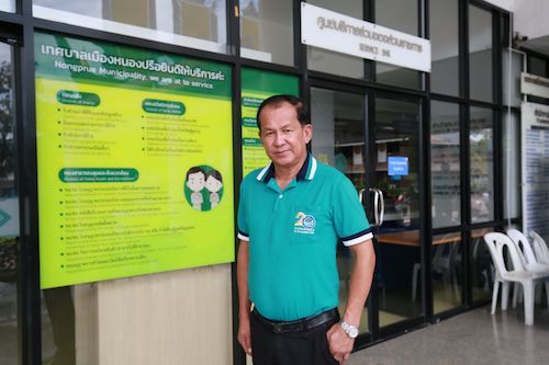 Mr. Winai Inpitak, Mayor of Nong Prue Municipality