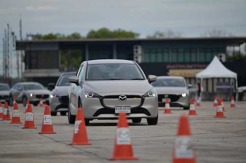 Mazda Punsuk Skyactiv Driving Experience event