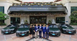 BMW 7 Series handover to The Peninsula Bangkok