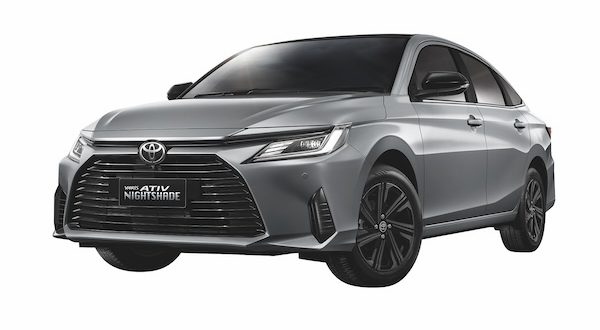 Toyota Yaris ATIV Special Edition NIGHTSHADE Be SHADESETTER 2024 Cement Gray