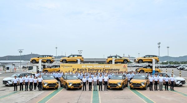 MMC Begins Shipping XFORCE HEV Model in Thailand 2025
