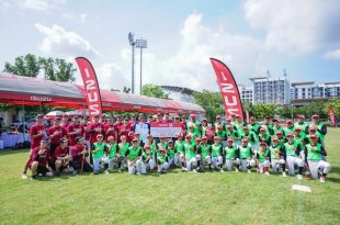 อีซูซุมอบเงินสนับสนุน 5 แสนบาท พร้อมชุดเครื่องแบบ.