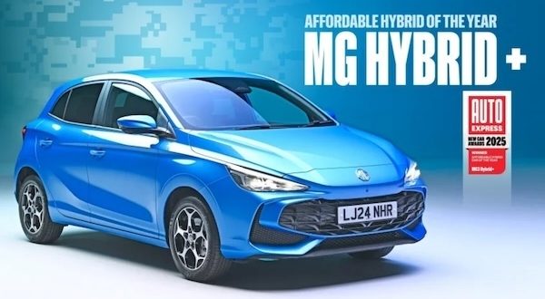 ALL NEW MG3 HYBRID+ คว้ารางวัล“Affordable Hybrid Car of the Year 2025” สองปีซ้อน
