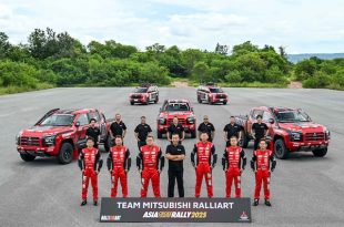 ทีมมิตซูบิชิ แรลลี่อาร์ท เตรียมลงสนามศึก เอเชีย ครอสคันทรี แรลลี่ 2025 ด้วยรถแข่ง มิตซูบิชิ ไทรทัน แรลลี่คาร์ รวม 3 คัน