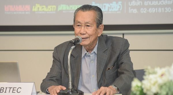 นายจรวย ขันมณี ประธานกรรมการบริหาร บริษัท ยานยนต์สแควร์ กรุ๊ป และ ประธานกรรมการอำนวยการจัดงาน BIG MOTOR SALE 2025