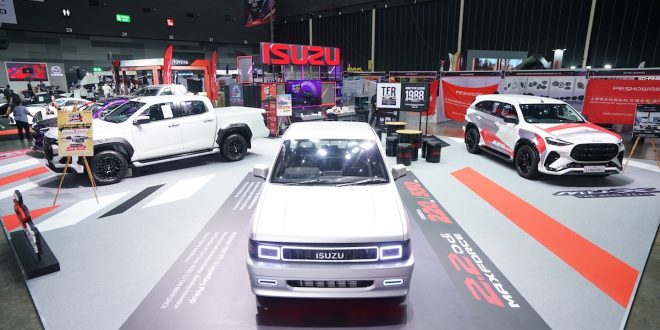 อีซูซุยกทัพรถแต่งเสริมหล่อร่วมงาน “Bangkok Auto Salon 2025”