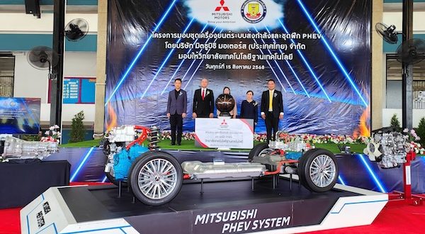 ชุดจำลองเทคโนโลยี PHEV ชุดเครื่องยนต์ และชุดส่งกำลัง