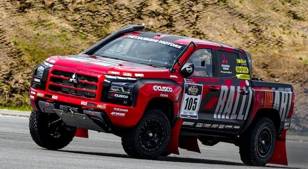 ทีมมิตซูบิชิ แรลลี่อาร์ต ทดสอบสมรรถนะรถแข่งไทรทัน แรลลี่คาร์ เตรียมความพร้อมสู้ศึกเอเชีย ครอสคันทรี แรลลี่ 2025