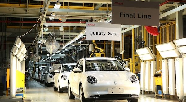 GWM (Thailand) ส่งออก 3 ปี โตต่อเนื่อง