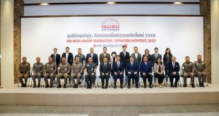 มูลนิธิกลุ่มอีซูซุ มอบเงินสนับสนุน มูลค่ารวม 3,580,000 บาท สำหรับ 6 โครงการ
