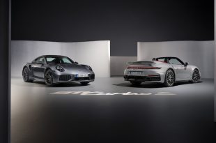 The new Porsche 911 Turbo S Cabriolet