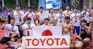 โตโยต้าร่วมสนับสนุนการแข่งขันซูโม่ชิงแชมป์โลก ประจำปี 2568