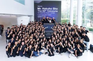 ต้อนรับตำนานแห่งนักซูโม่ชื่อดัง คุณ Hakuho Sho เยือน Toyota Alive