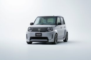 ภายนอก Honda Super-ONE รถยนต์ Compact EV ต้นแบบ ที่จัดแสดงในงาน Japan Mobility Show 2025