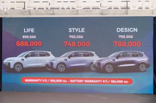 ราคาแนะนำ Leapmotor B10 สำหรับลูกค้า 1,000 คันแรก พร้อมข้อเสนอพิเศษ