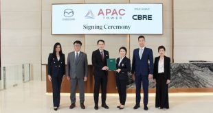 มาสด้า เซลส์ ประเทศไทย จัดพิธีลงนามความร่วมมือกับโครงการ APAC Tower เพื่อเปิดสำนักงานใหญ่แห่งใหม่ บนถนนสุขุมวิท เอกมัย