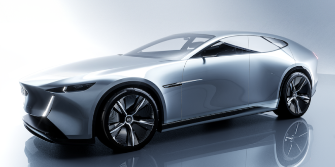 MAZDA VISION X-COUPE รถต้นแบบสปอร์ตคูเป้ปลั๊กอินไฮบริด ขับเคลื่อนด้วยเครื่องยนต์โรตารี่เทอร์โบ 2 โรเตอร์ จากมาสด้า ในงาน Japan Mobility Show 2025