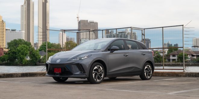NEW MG4 ELECTRIC ครองอันดับ 1 ยอดจดทะเบียนรถยนต์ไฟฟ้าในประเทศไทยต่อเนื่อง 3 เดือน
