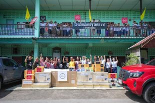 นิสสัน ประเทศไทย ร่วมฟื้นฟูพื้นที่ประสบภัยน้ำท่วมน่าน