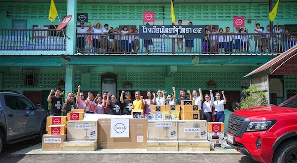 นิสสัน ประเทศไทย ร่วมฟื้นฟูพื้นที่ประสบภัยน้ำท่วมน่าน