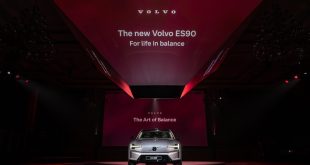 Volvo ES90 เปิดตัวครั้งแรกในเอเชีย