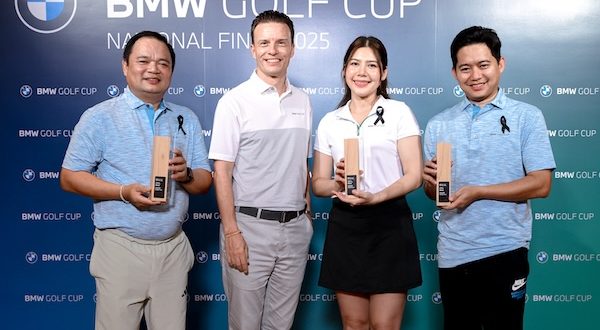 บีเอ็มดับเบิลยู ประเทศไทย เผยโฉมสามนักกอล์ฟแชมป์ BMW Golf Cup National Final 2025