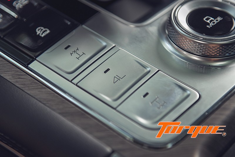 4WD Drive Mode Buttons – GWM TANK 500 Diesel Black Warrior ปุ่มควบคุมโหมดขับเคลื่อน 4WD ของ GWM TANK 500 Diesel Black Warrior 4WD 2025