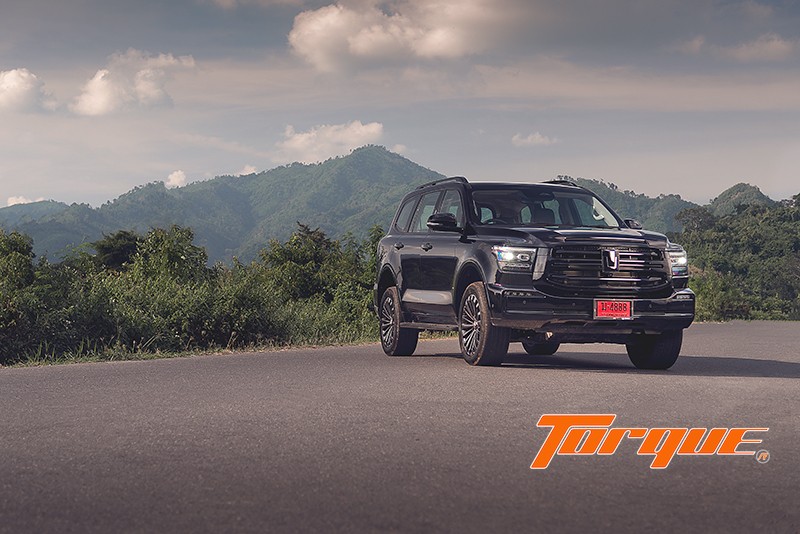 GWM TANK 500 Diesel Black Warrior 4WD – มุมหน้าเฉียง มุมหน้าเฉียง GWM TANK 500 Diesel Black Warrior 4WD 2025