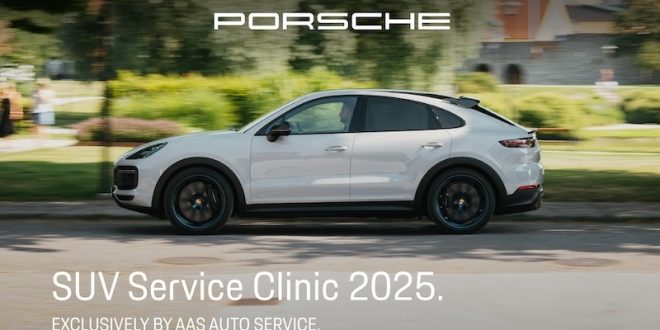 Porsche SUV Service Clinic 2025 – ตรวจเช็ก 111 จุด ฟรี พร้อมสิทธิพิเศษสำหรับ Cayenne และ Macan | AAS Auto Service