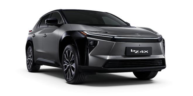 รถยนต์ไฟฟ้า NEW Toyota bZ4X รุ่นใหม่ เปิดตัวในไทย ดีไซน์ล้ำสมัย