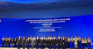 โตโยต้าจัดการแข่งขันทักษะการบริการลูกค้า ปี 2568 ครบ 47 ปี – ยกระดับบุคลากรผู้แทนจำหน่ายทั่วประเทศ