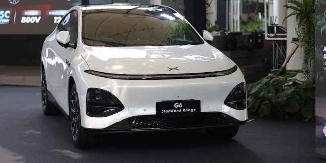 เปิดตัว XPENG G6 Standard Range ใหม่ โดดเด่นด้วยดีไซน์ภายนอกสุดล้ำ