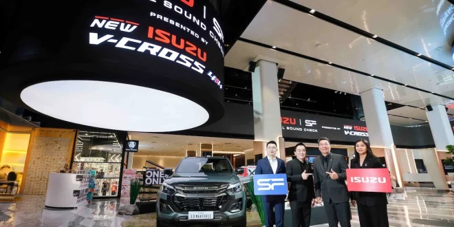 บรรยากาศงานเปิดตัว ISUZU V-CROSS 4x4 Digital Sound Check ร่วมกับ SF Cinema