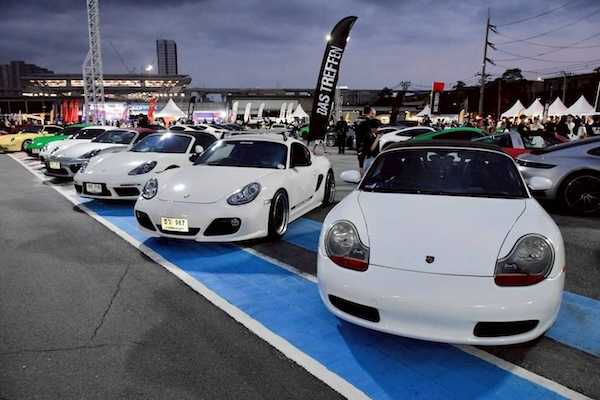 Porsche White Zone – งาน DAS TREFFEN X รถปอร์เช่สีขาวหลายรุ่นร่วมแสดงในงาน DAS TREFFEN X – 10th Anniversary