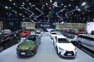 บูธ Lexus ในงาน Motor Expo 2025 พร้อมจัดแสดงรุ่น RX NX และรุ่นอื่นๆ