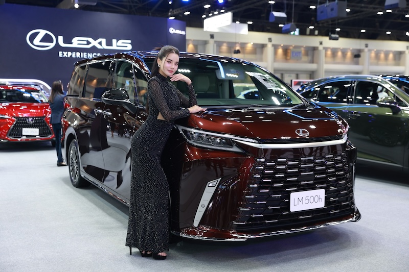 Lexus LM 500h รุ่นเรือธงจัดแสดงในงาน Motor Expo 2025