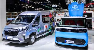 รถตู้ไฟฟ้า MAXUS eDeliver9 และ eDeliver5 จัดแสดงในงาน Motor Expo 2025 ที่บูธ SAIC Maxus