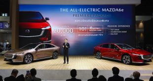 เวทีเปิดตัว Mazda6e พร้อมนำเสนอ Mazda6e Premiere Package ภายในงาน Motor Expo 2025
