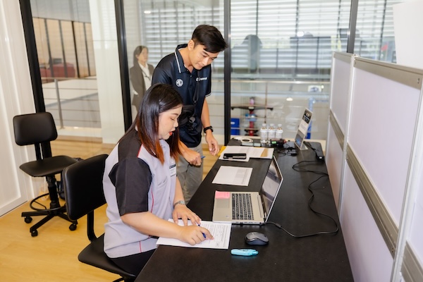 การยกระดับมาตรฐานงานรับประกัน ในการแข่งขัน MG SKILL CONTEST 2025 การแข่งขันทักษะด้านงานรับประกันและงานเอกสารบริการหลังการขาย MG SKILL CONTEST 2025